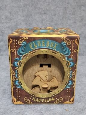 iDventure Cluebox Captain's Nemo Nautilus Puzzle Box Escape Room in a Box